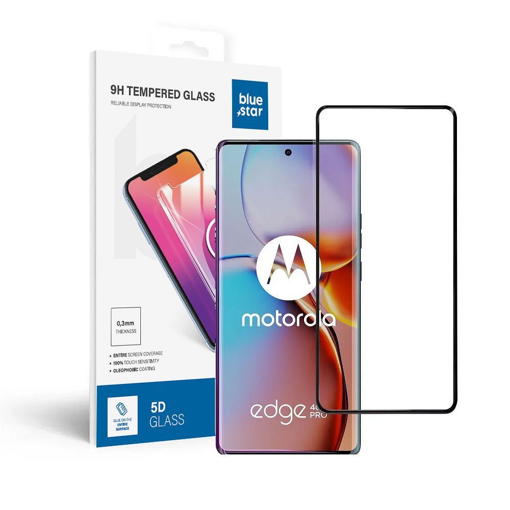 bd756d513af9f72f3337cc841bb78c45 Tempered Glass Blue Star - Motorola Edge 40 Pro - black Tempered Glass Blue Star