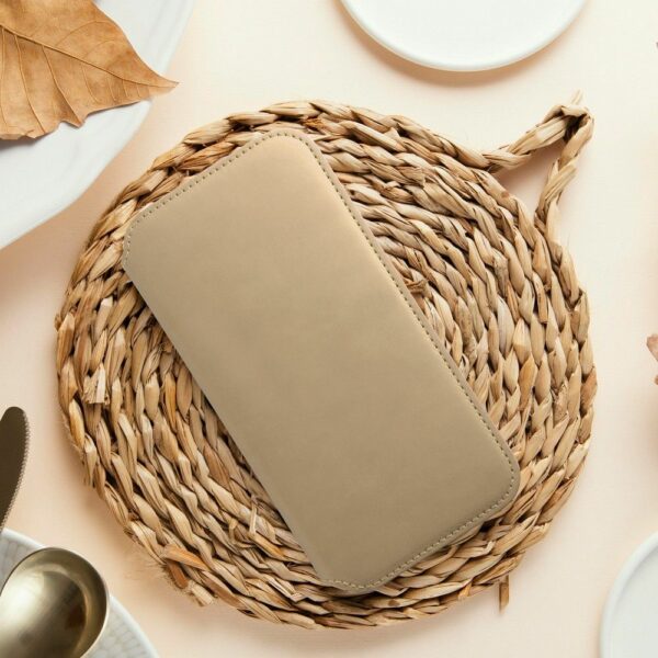 DUAL POCKET Book case for MOTOROLA G14 gold