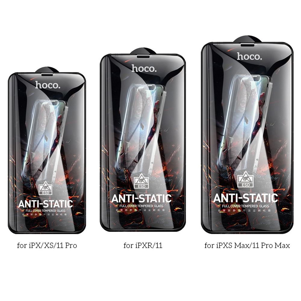 HOCO tempered glass HD Anti-static (SET 25in1) - MULTIPACK for iPhone XS Max / iPhone 11 Pro Max (G10)