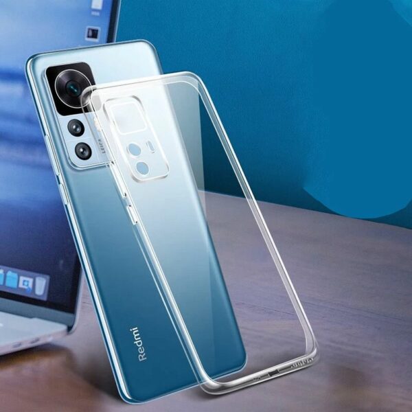BACK CASE ULTRA SLIM 0,5 mm forXiaomi 12T / 12T Pro transparent