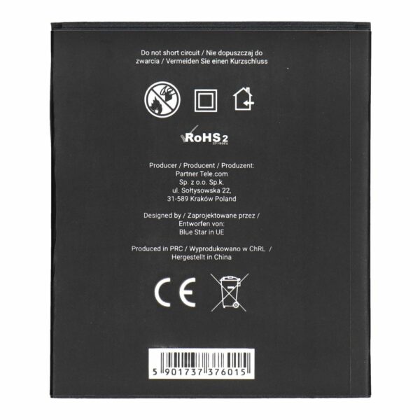 BLUE STAR PREMIUM battery for LENOVO A536 2000 mAh