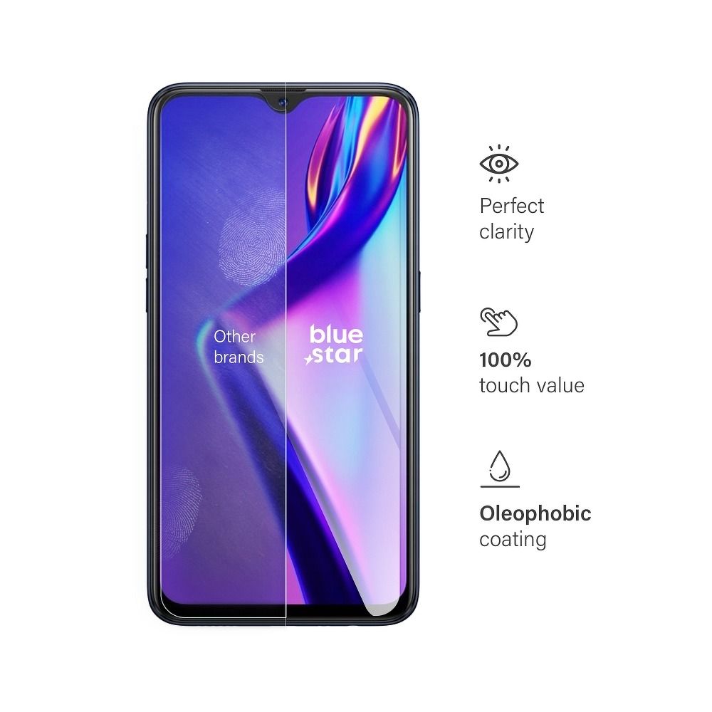 Tempered Glass Blue Star - Oppo A12