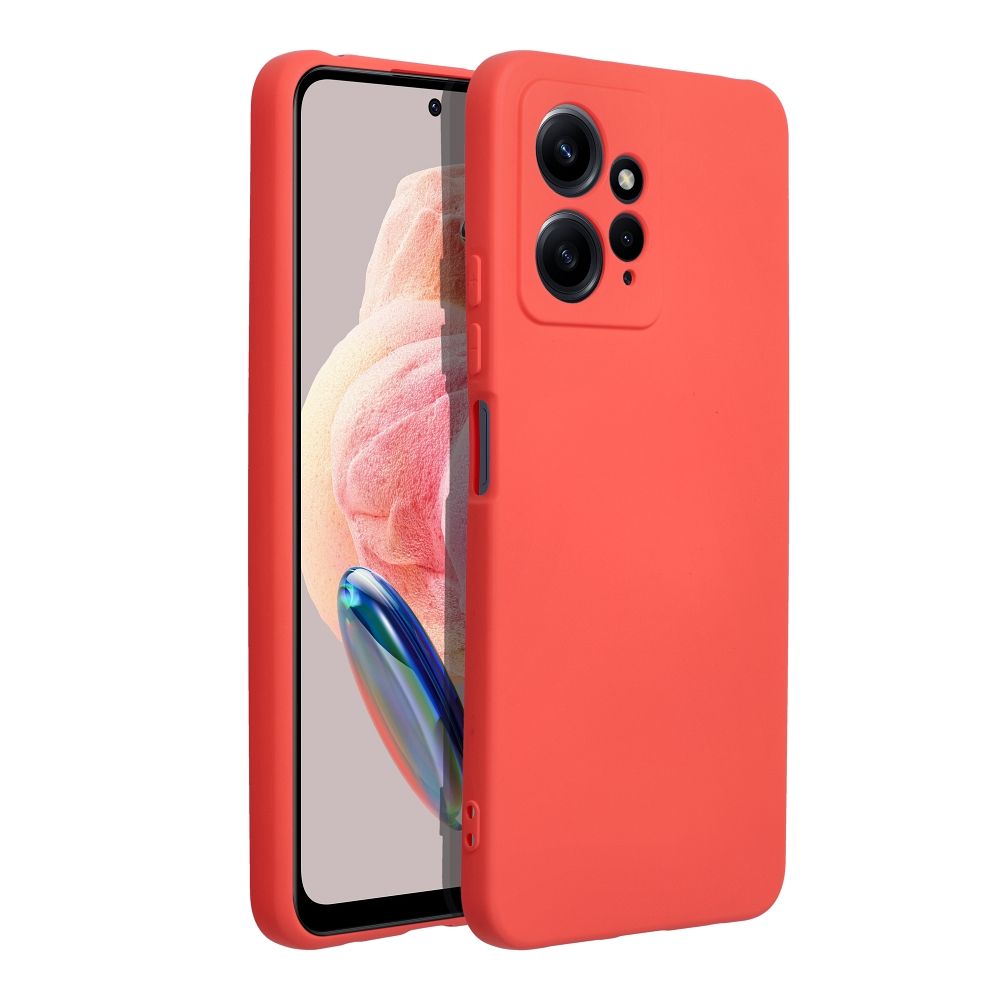 be0f555f9bae64dc99d504c365aff39a SILICONE case for XIAOMI Redmi Note 12 4G peach