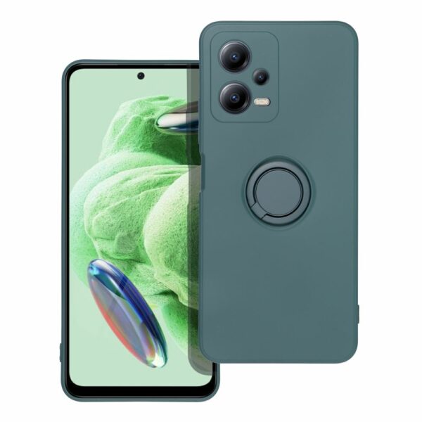 SILICONE RING case for XIAOMI Redmi Note 12 5G green