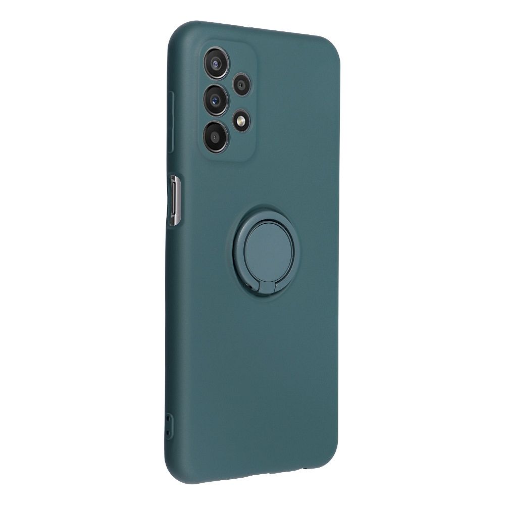SILICONE RING case for SAMSUNG A56 5G green