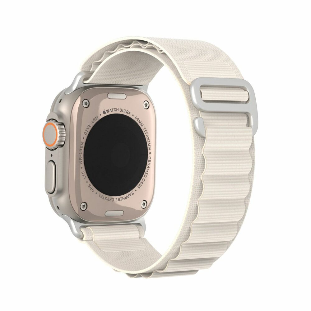 DUX DUCIS strap GS nylon for Apple Watch 38 / 40 / 41 mm platinium