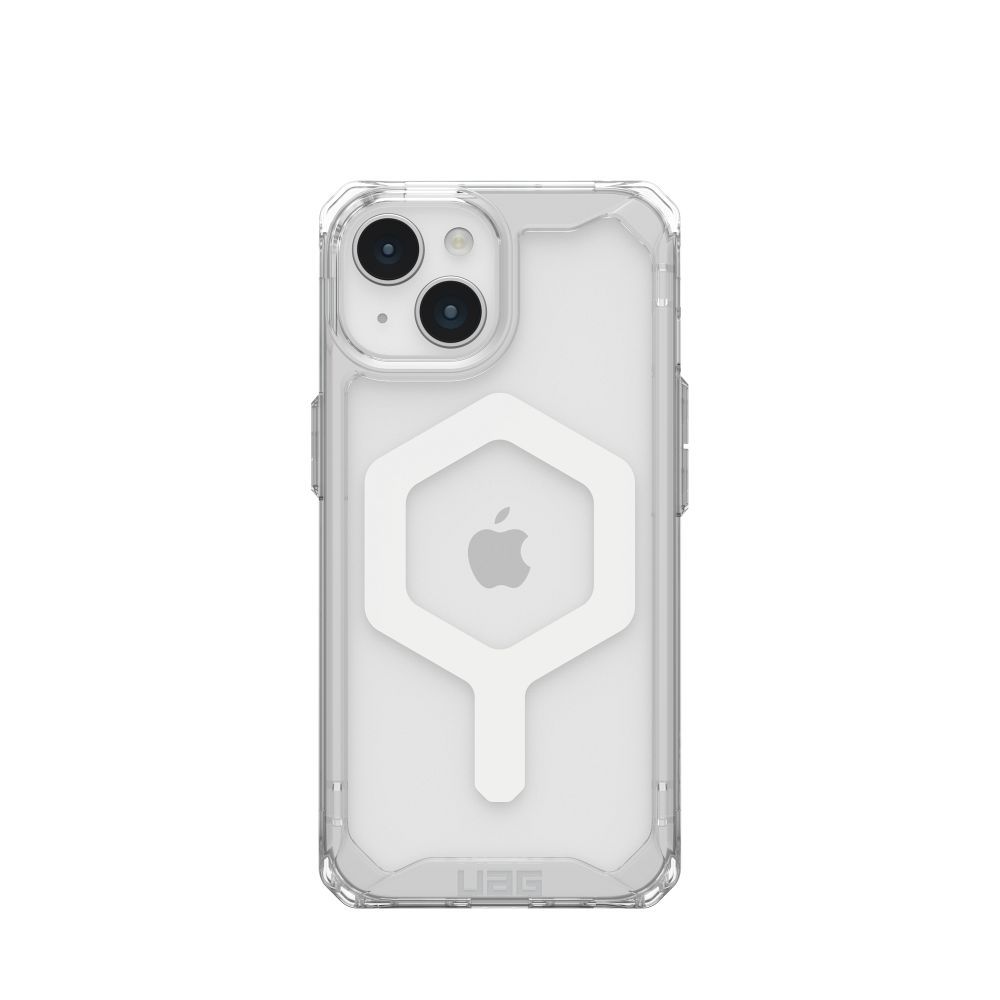 UAG Urban Armor Gear case PLYO compatible with Magsafe for IPHONE 15 ice white