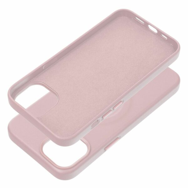 ROAR case LEATHER MAG compatible with MagSafe for IPHONE 14 Pro hot pink