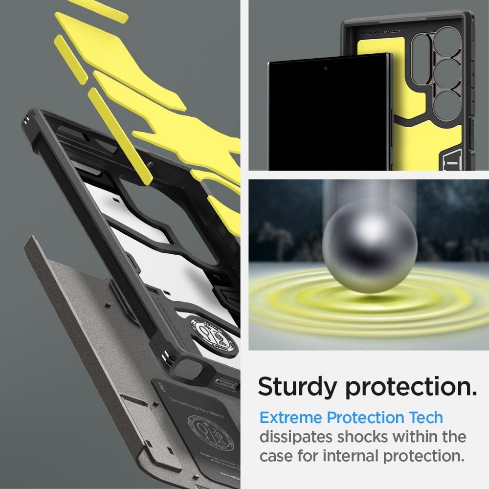 SPIGEN case TOUGH ARMOR for SAMSUNG S24 Ultra gunmetal