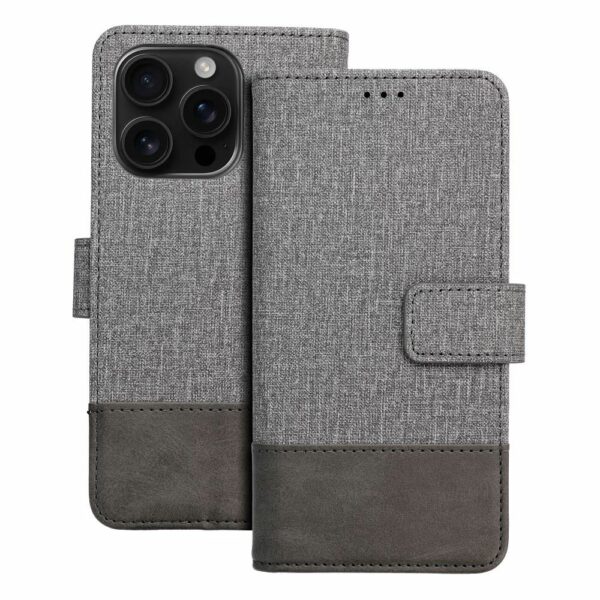 GOMMA Book for Xiaomi Redmi Note 14 4G (GLOBAL - 164,84mm x 78,15mm x 8,16mm) gray