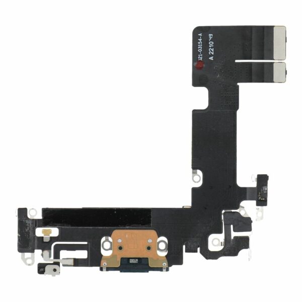 Charging flex USB for IPHONE 13 black (pulled)