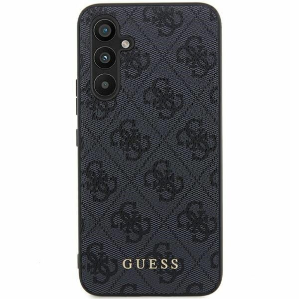 GUESS case for SAMSUNG A55 GUOHCSA55G4GFGR (PU 4G Classic Metal Logo) black