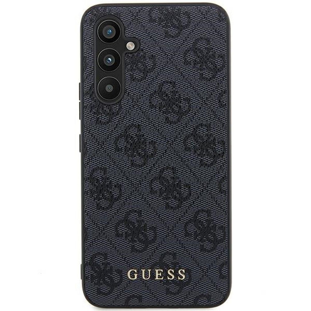 GUESS case for SAMSUNG A55 GUOHCSA55G4GFGR (PU 4G Classic Metal Logo) black