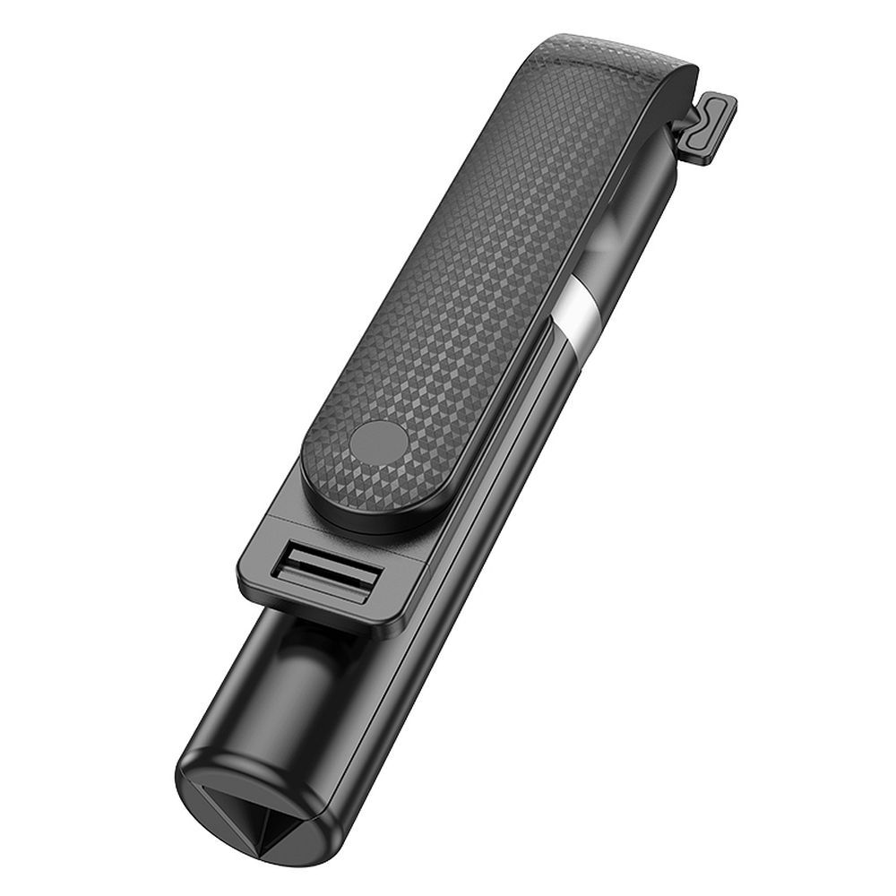 HOCO selfie stick with bluetooth remote control tripod K20 black
