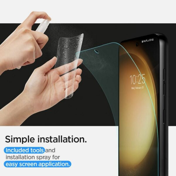 SPIGEN hydrogel protector Neo Flex for SAMSUNG S23 2-pack transparent