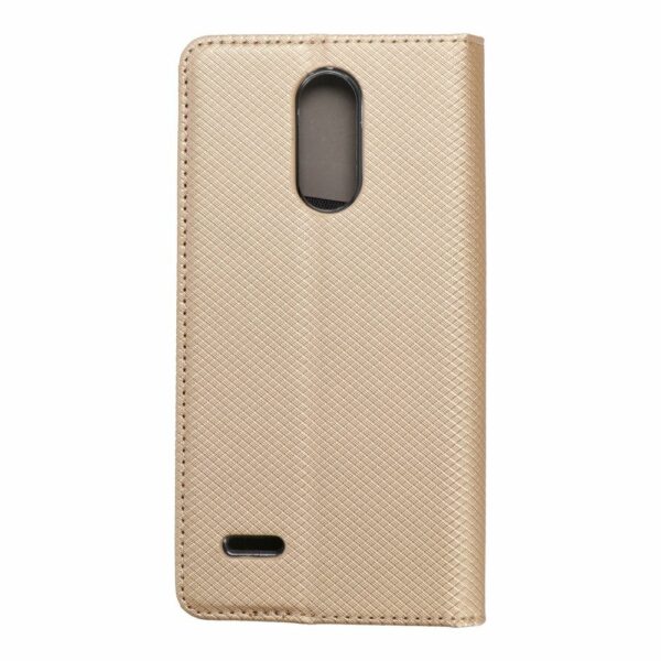 SMART CASE Book for LG K9 (K8 2018) gold
