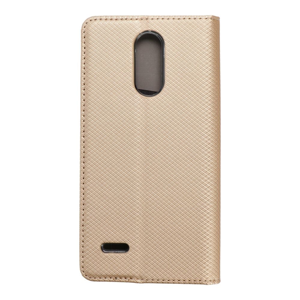 SMART CASE Book for LG K9 (K8 2018) gold