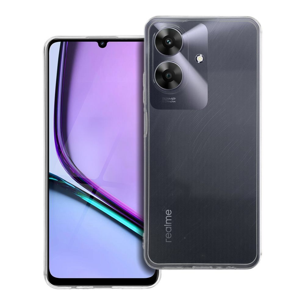 c0ba745ba01af045e257e9ca540b904d CLEAR Case 2 mm for REALME NOTE 60 (camera protection) transparent