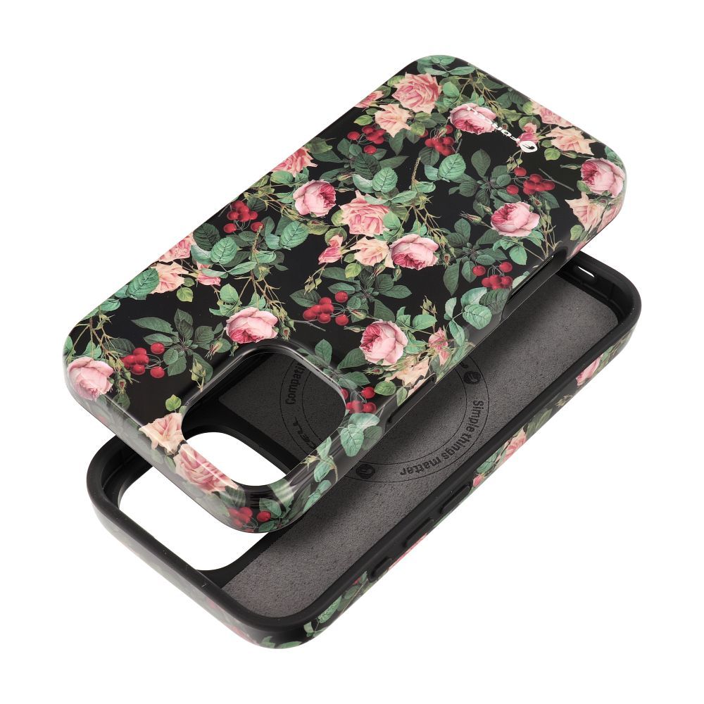FORCELL F-PROTECT Mirage, Military Drop-Tested case compatible with MagSafe for IPHONE 16 PLUS rose drama