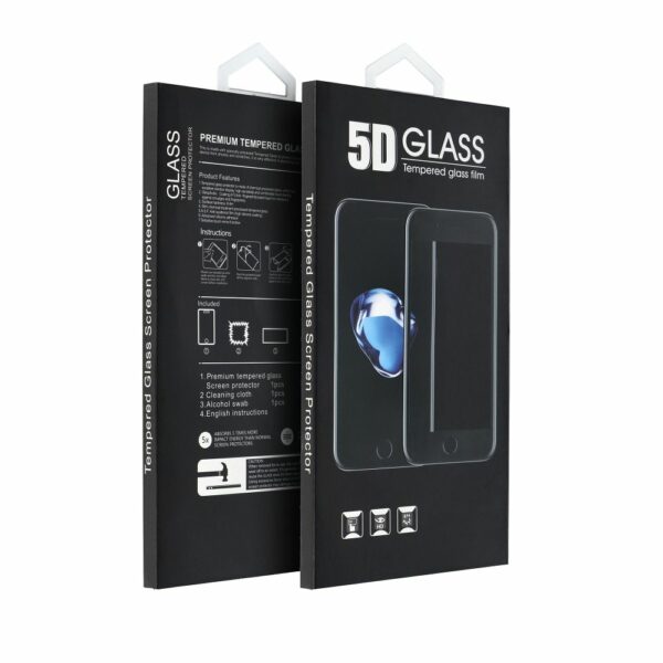 5D Full Glue Tempered Glass - for Samsung Galaxy A36 5G black