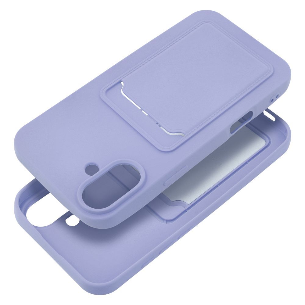 CARD case for IPHONE 16 Plus violet