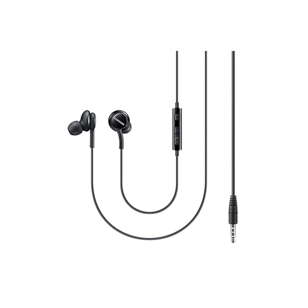 c17b05031c22d2ccc97d0c72d3cebb18 SAMSUNG original wire earphones Jack 3,5 mm with microphones EO-IA500BBEGWW black blister