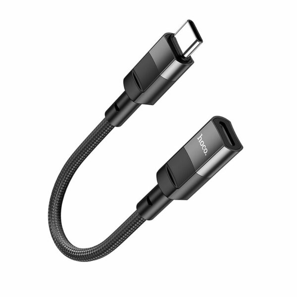 HOCO adapter OTG Type C (male) to Lightning (female) 3A U107 0,1 m black