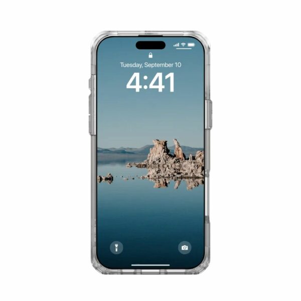 UAG Urban Armor Gear case PLYO compatible with MagSafe for IPHONE 16 Pro Max ice / rose gold