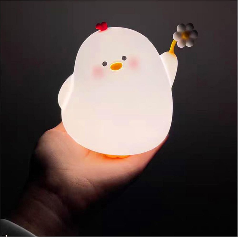 Table lamp bedside Chicken Art Deco touch style