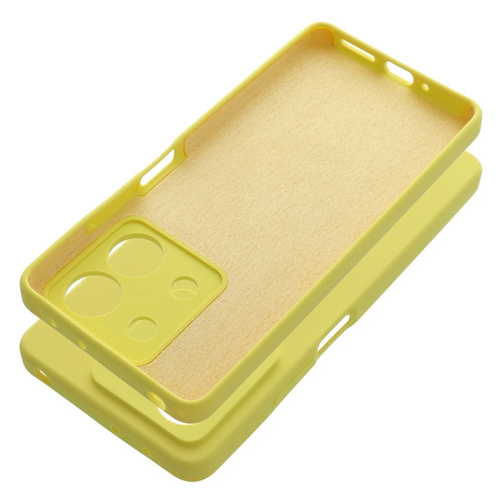 Case SILICONE 2mm for XIAOMI REDMI NOTE 13 5G lemon