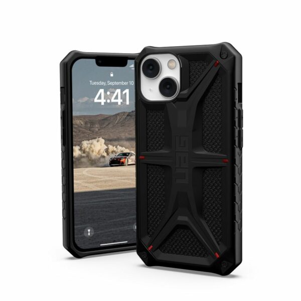 UAG Urban Armor Gear case MONARCH for IPHONE 14 Plus kevlar black