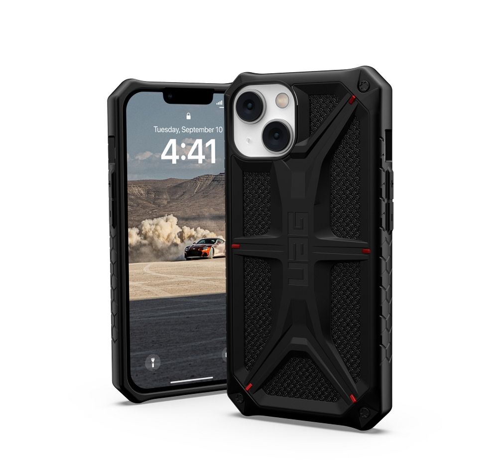 UAG Urban Armor Gear case MONARCH for IPHONE 14 Plus kevlar black