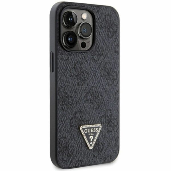 GUESS case for IPHONE 13 Pro Max GUHCP13XP4TDSCPK (Metal Logo Starss Crossbody) black