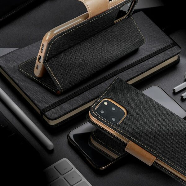 CANVAS Book case for SAMSUNG A05s black