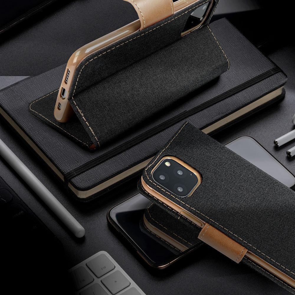 CANVAS Book case for SAMSUNG A05s black