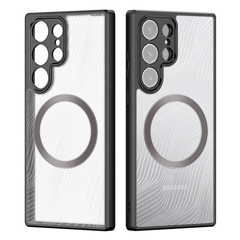 DUX DUCIS case AIMO MAG compatible with MagSafe for SAMSUNG S23 Ultra black