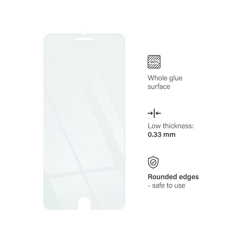 Tempered Glass Blue Star - IPHONE 6 Plus