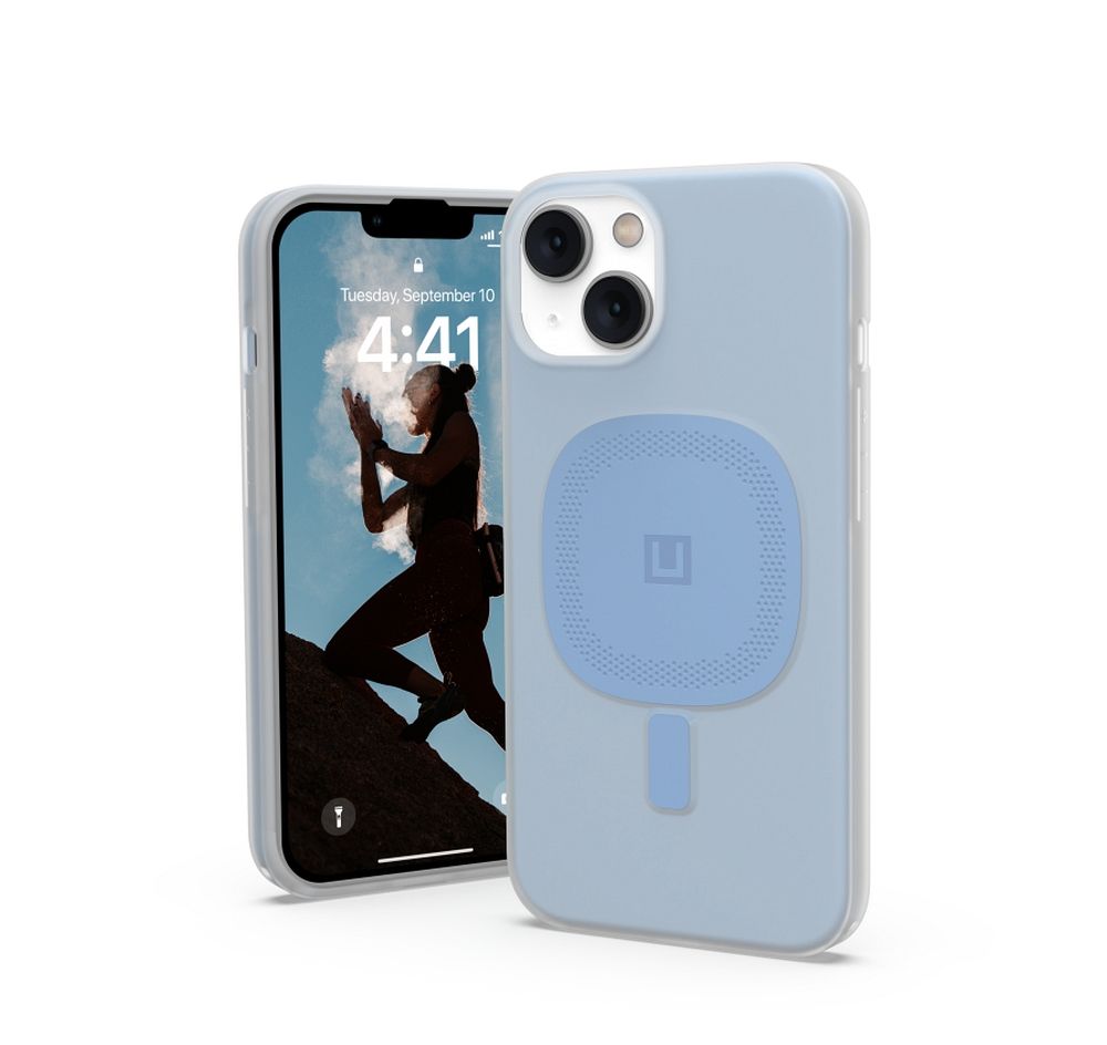 UAG Urban Armor Gear case LUCENT 2.0 [U] compatible with MagSafe for IPHONE 14 Plus cerulean