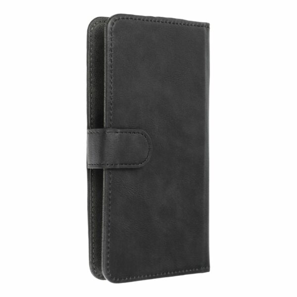 Universal book case COMMON size M for SAMSUNG S21 / NOTE / NOTE 2 / NOTE 3 / S10 / HUAWEI P30 Lite / P9 / P9 Lite / SONY XPERIA Z3 / Z4 / Z5 black