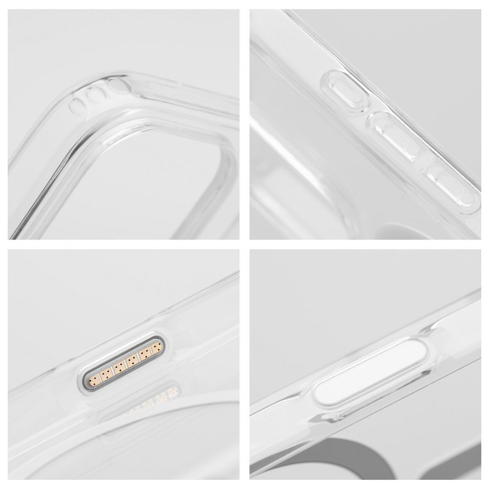 Clear Elite Mag Cover antiyellowing compatible with Camera Control button and MagSafe for IPHONE 16 transaprent