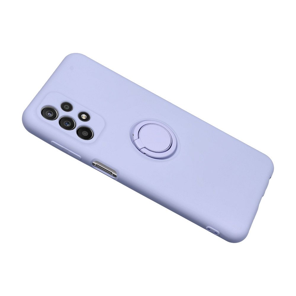 SILICONE RING case for SAMSUNG A16 5G / A16 4G violet