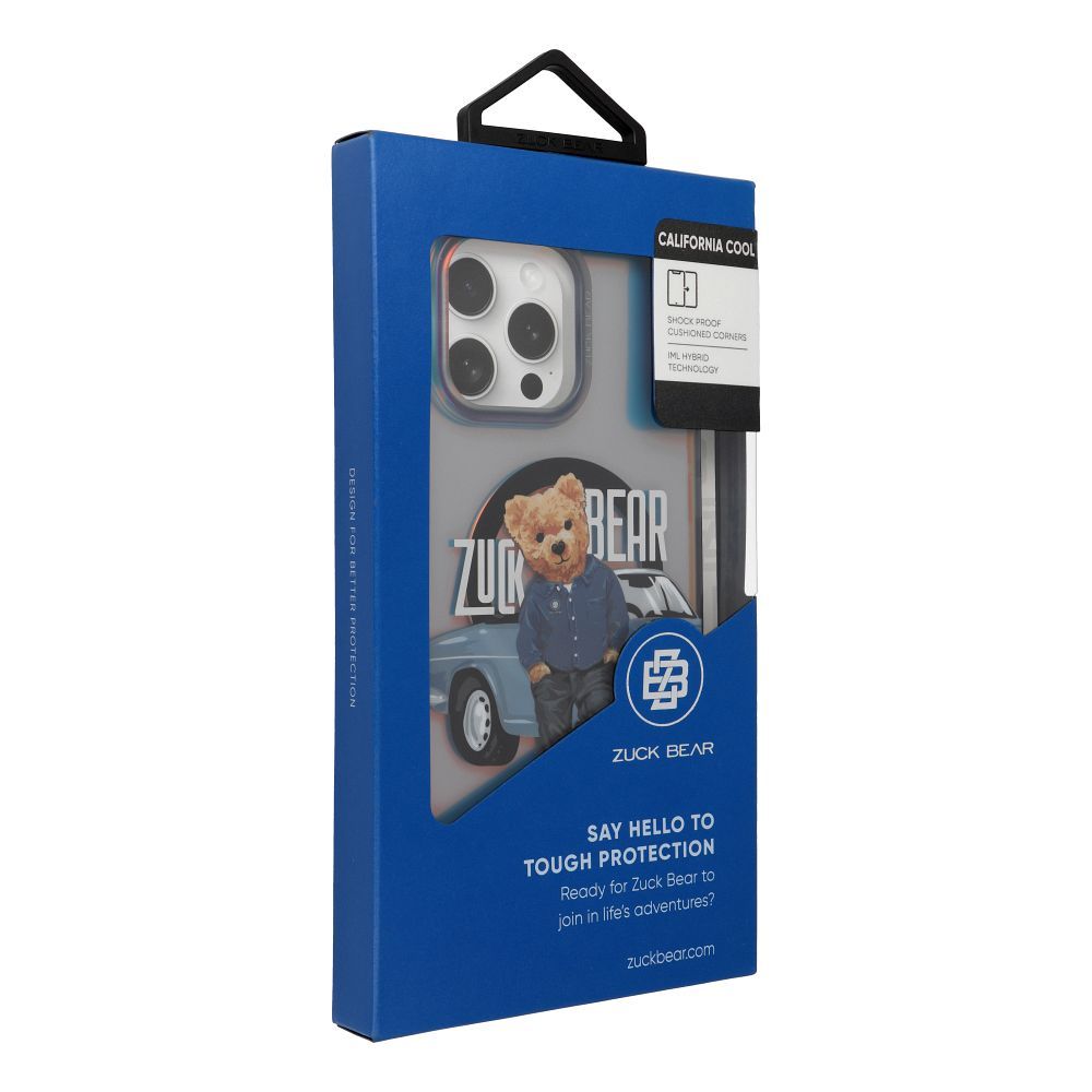 ZUCK BEAR case CALIFORNIA COOL MAG compatible with MagSafe for IPHONE 16 Pro Max automobile