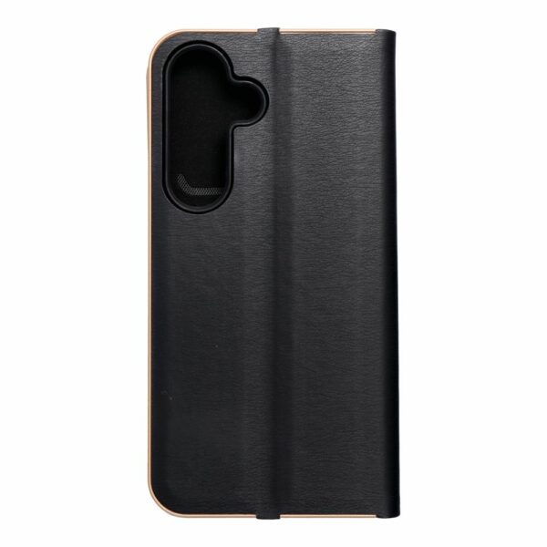 LUNA Book Gold for SAMSUNG S25 black