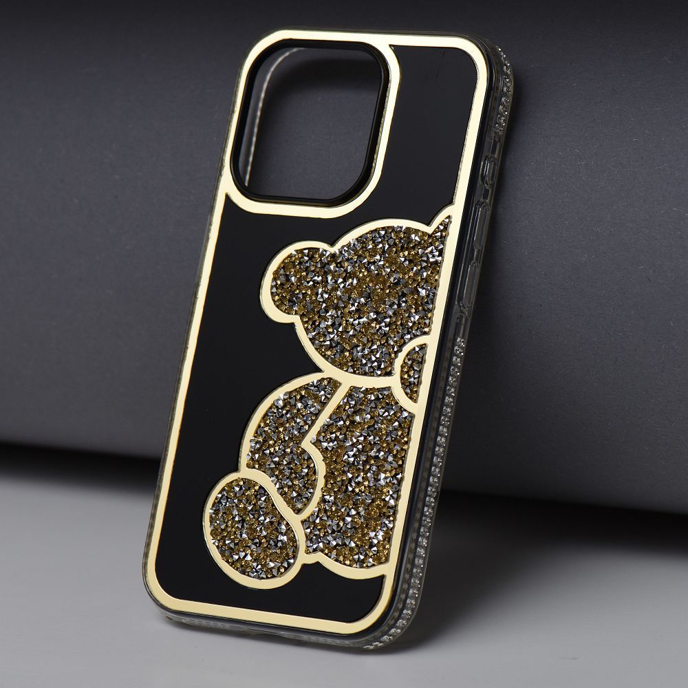 TEDDY BEAR Case for IPHONE 16 Pro gold