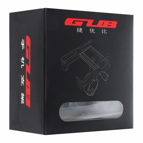 GUB bike holder for mobile phone P30 Aluminium red