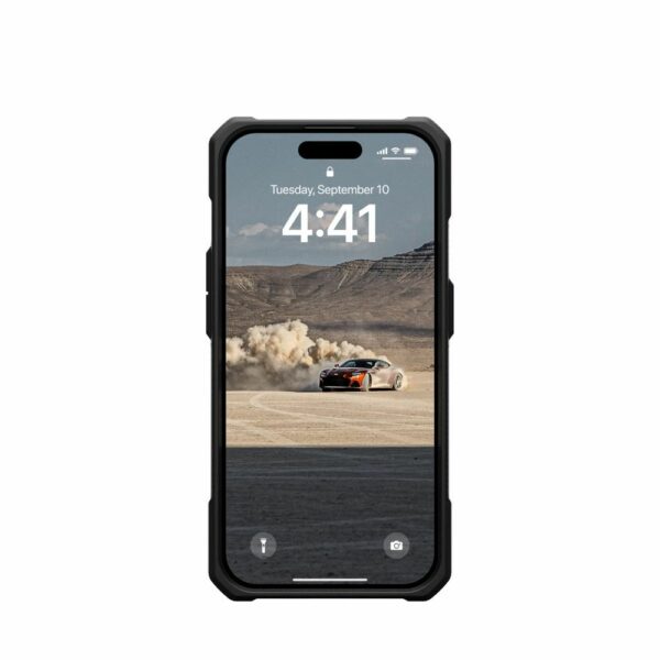 UAG Urban Armor Gear case MONARCH for IPHONE 15 Pro kevlar element green