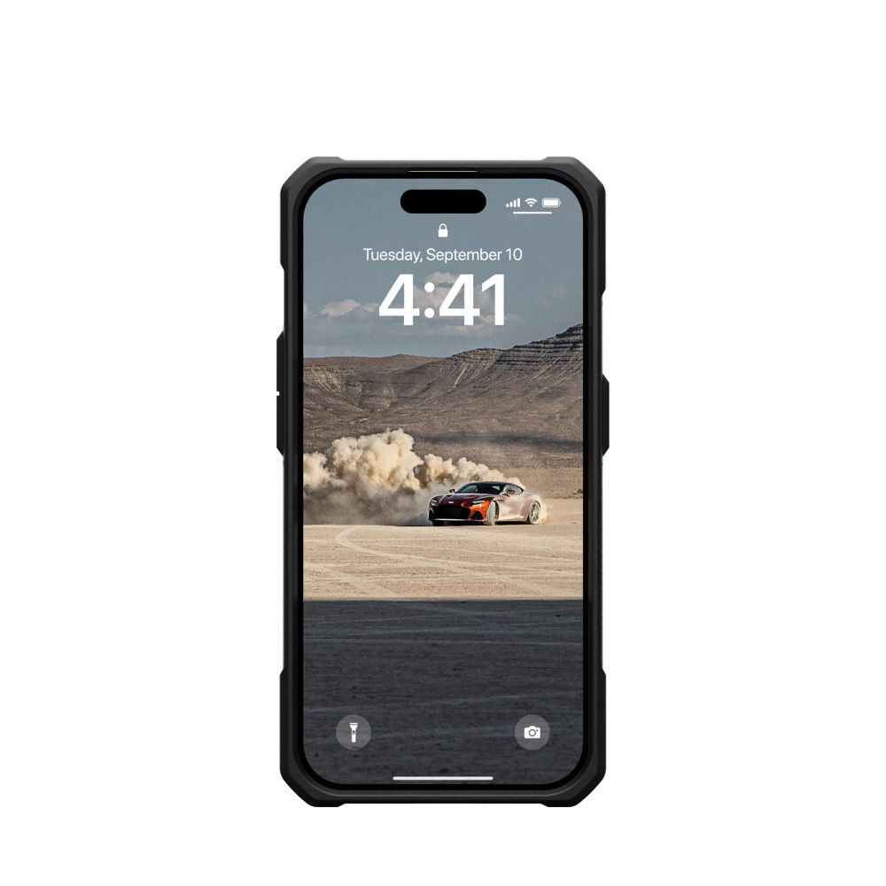 UAG Urban Armor Gear case MONARCH for IPHONE 15 Pro kevlar element green