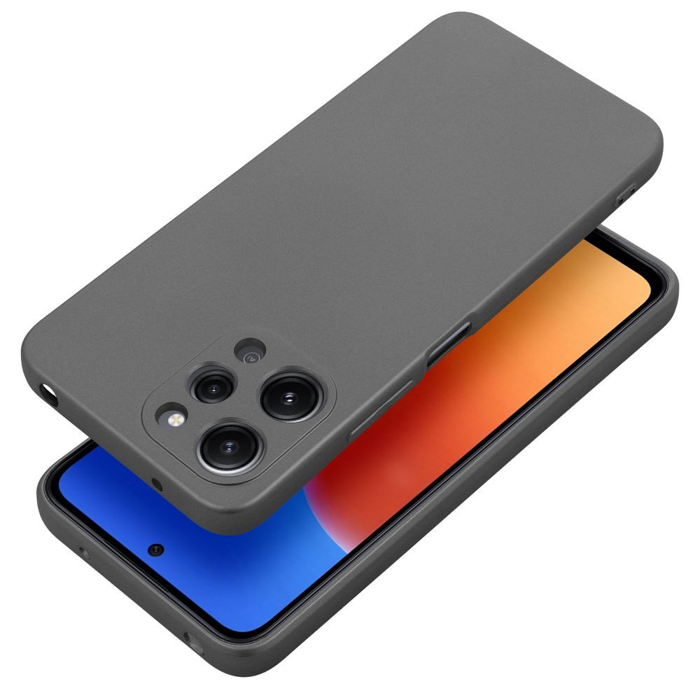 METALLIC Case for XIAOMI Redmi 12 4G grey