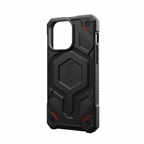 UAG Urban Armor Gear case MONARCH PRO compatible with MagSafe for IPHONE 15 Pro Max kevlar black