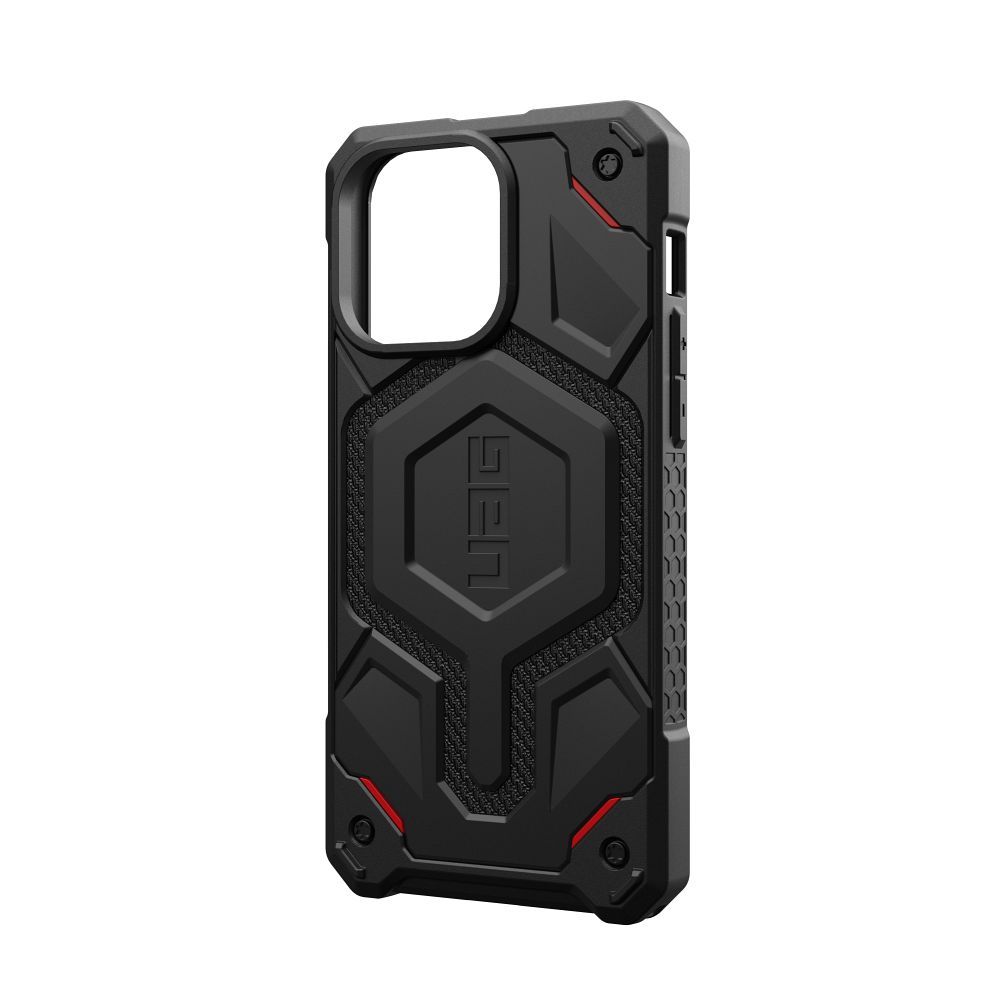 UAG Urban Armor Gear case MONARCH PRO compatible with MagSafe for IPHONE 15 Pro Max kevlar black